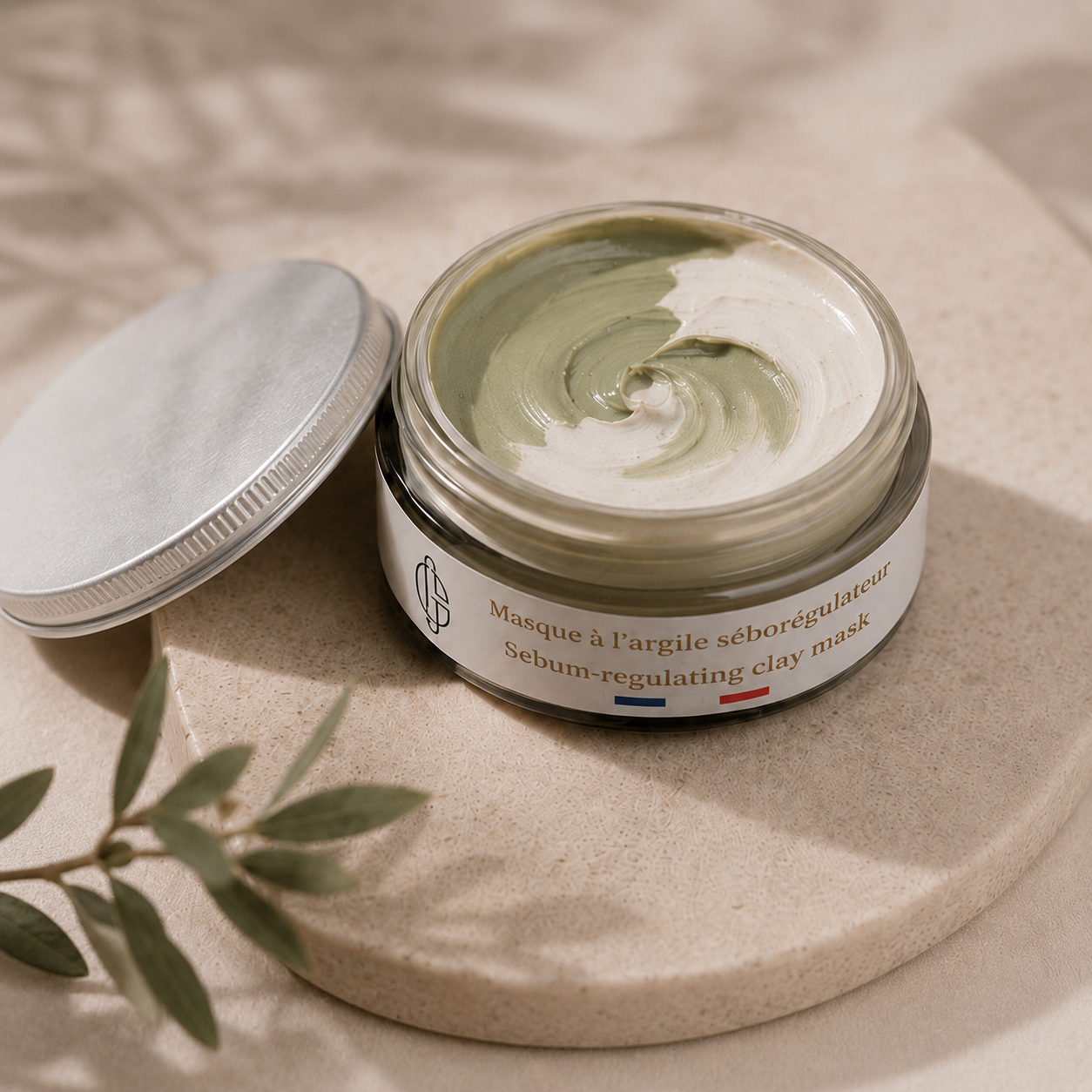 Masque Visage à l'Argile